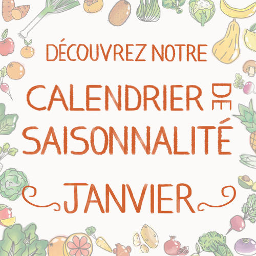 Fruits & légumes : le calendrier de saisonnalité de Janvier 2021, selon Biocoop